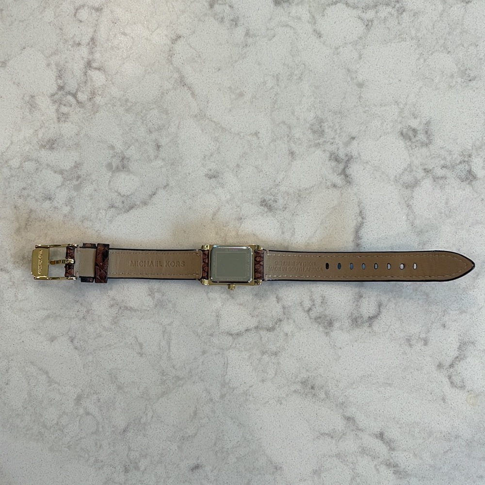 Michael Kors Taylor Python Watch - image 6